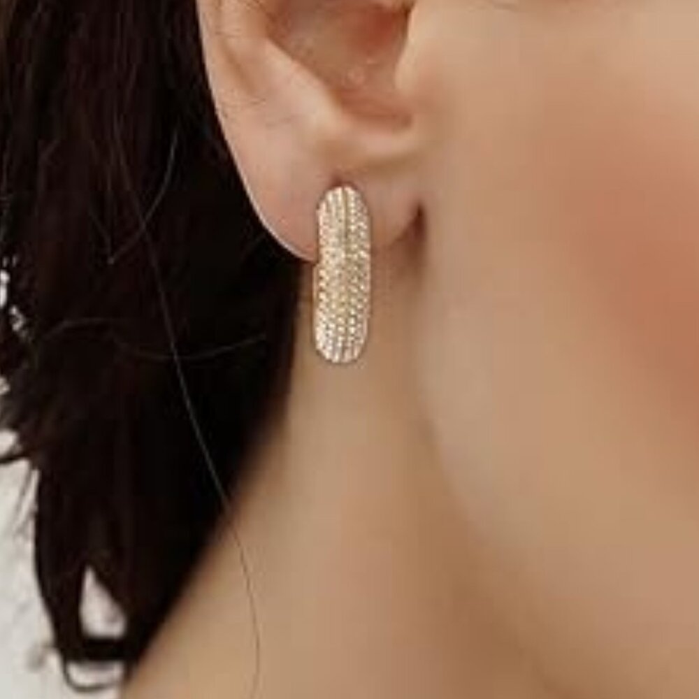 14k Gold plated Hoop Earring Bundle